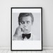 Shaken Not Stirred Roger Moore Poster PRINTABLE by ILKADesign