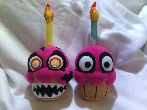 chica and cupcake plush