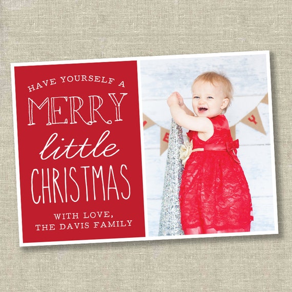 photo christmas card christmas card with photo merry little