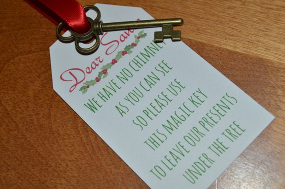 Magic Santa Key - No Chimney, Kids Gift