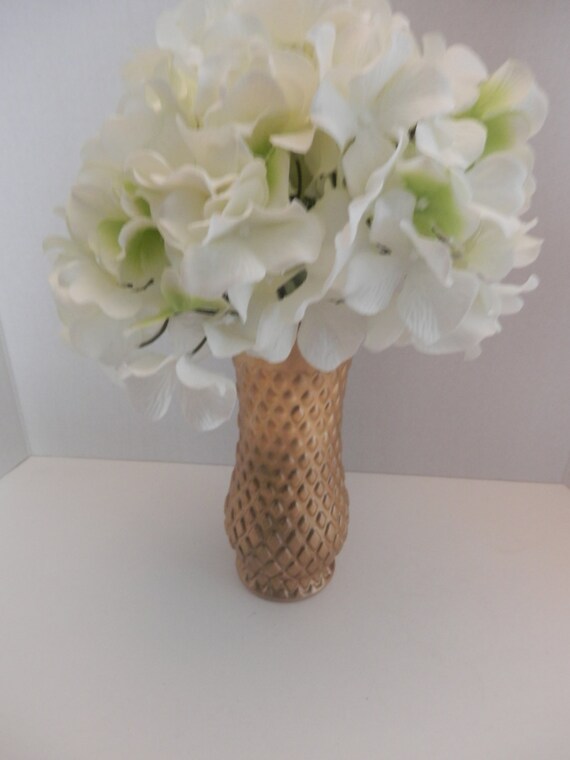 8 Wedding gold flower vases Wedding decorations Gold by EEBdesigns