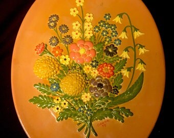 Vintage Porcelain Wall Hanging