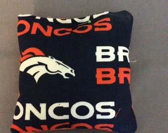 Denver Broncos Set of4 Corn Hole Bags Bean Bag Toss