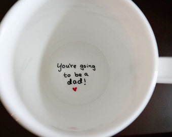 New Dad Coffee Mug, Pregnancy Announcement Mug, Your Going to be a Dad, Pregnancy Announcement Ideas, New Baby Announcement