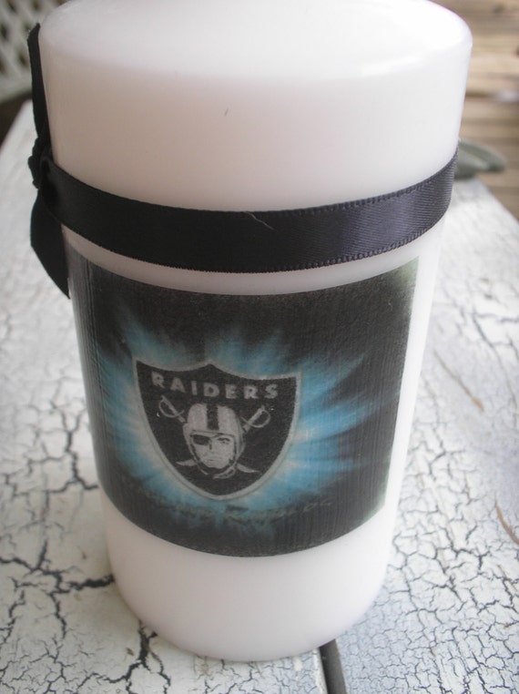 NEW Oakland Raiders Candle NFL Football Birthday