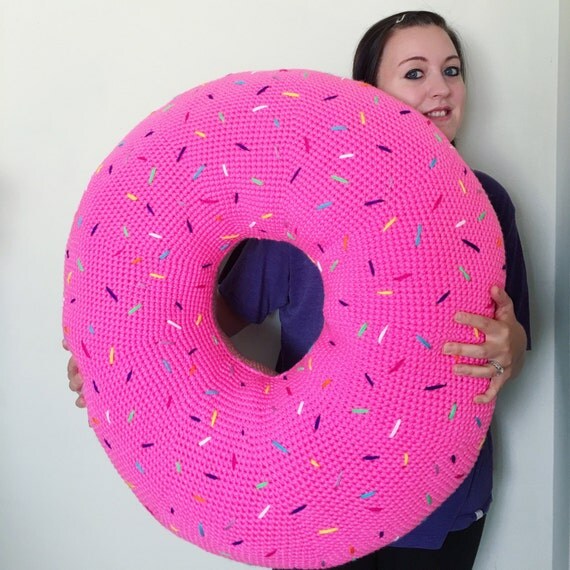 donut floor pillow