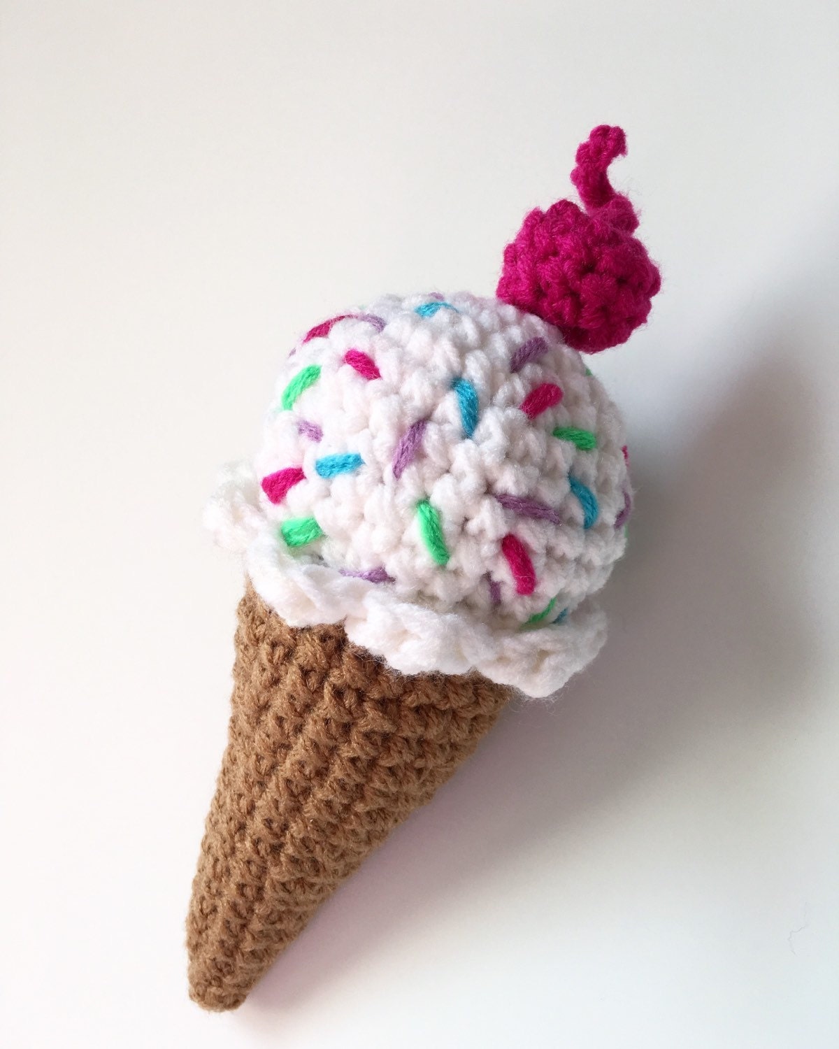 plush ice cream cone