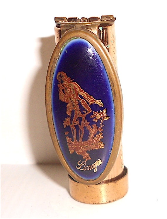 Vintage 50s lipstick case with mirror by Patry's by Mokusaiya