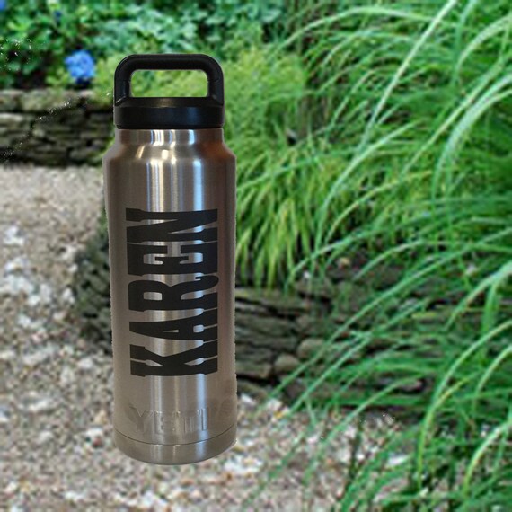 YETI water bottle 36 oz stainless steel thermos by Kappstudio