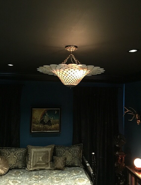 Ceiling Lamp Shade, Ceiling Lighting, Chandelier Lamp, Pendant Light, Pendant Light Vintage, Flush Light Fixture, Pendant Lamp Shade