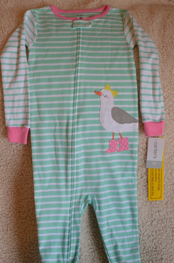 3T Lightweight 100% Cotton Not So Great Escape Toddler Footie Sleeper Pajamas Help Prevent Child From Climbing Out of Crib.