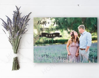 Personalised Printable, Save-the-Date-Printable Card - Beth Collection