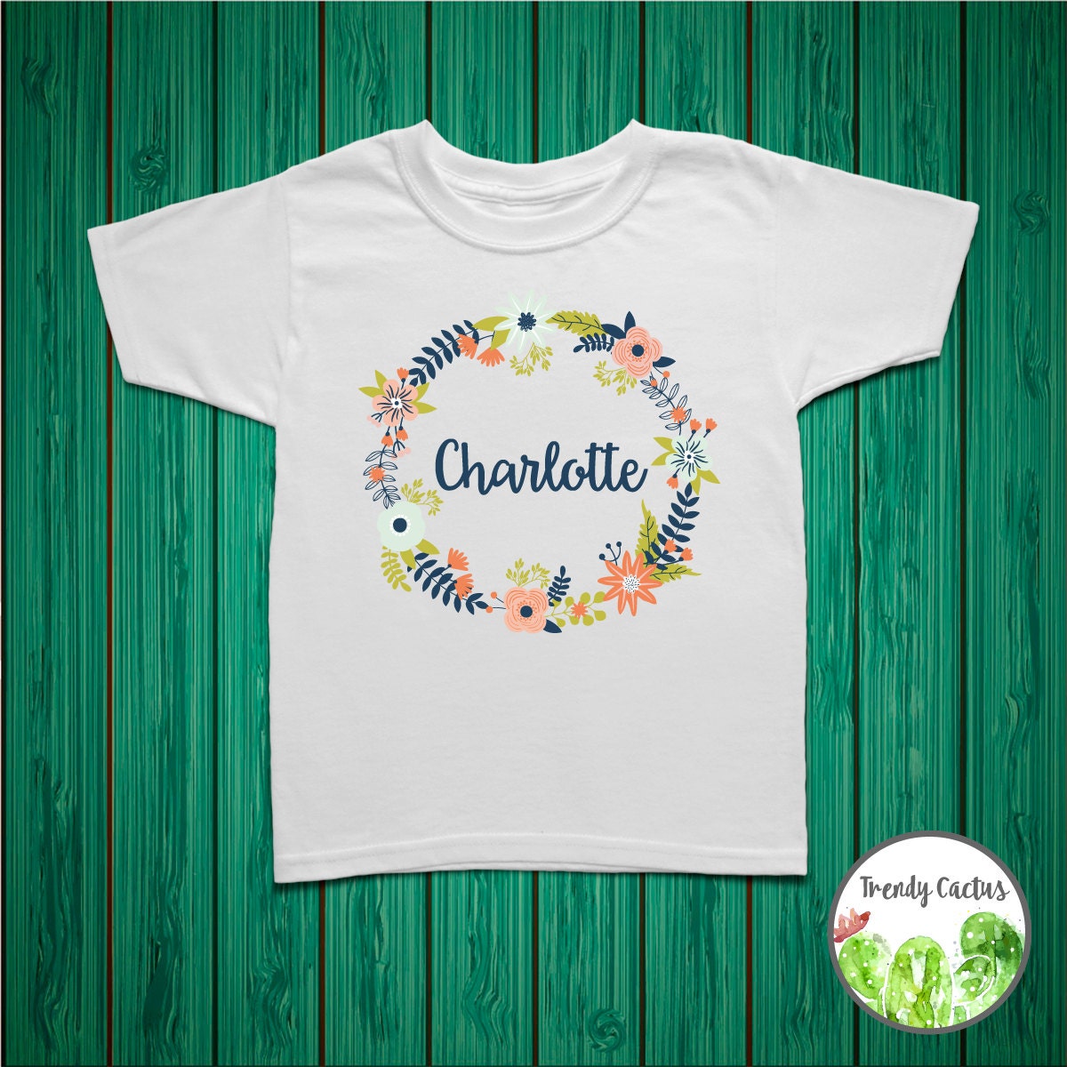 Custom Baby Girl Onesie Custom Toddler Girl Shirt Monogram