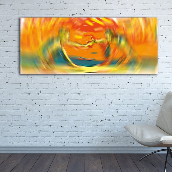 Horizontal Large canvas Horizontal Huge by NatalyBorichArt on Etsy