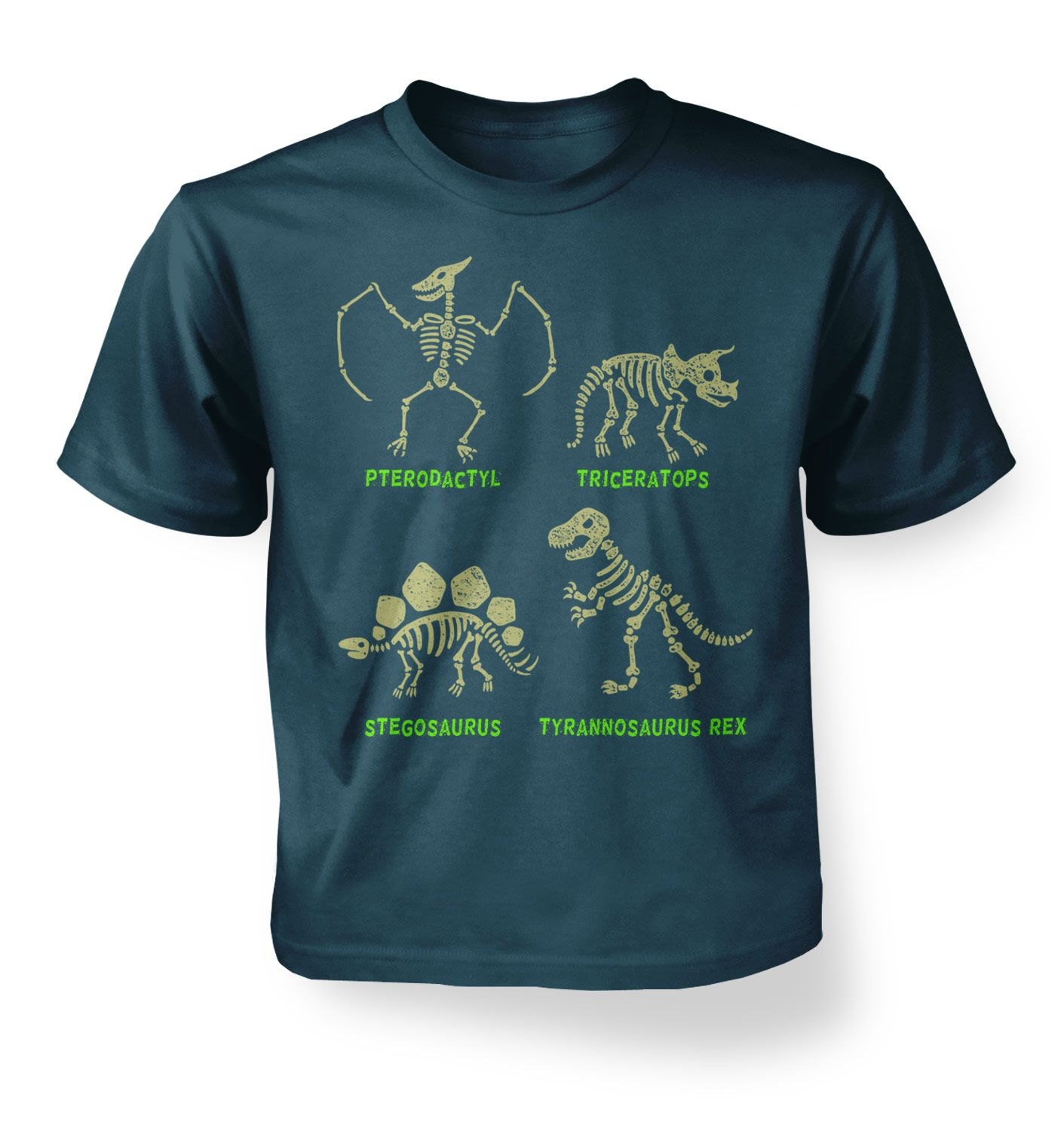 Dinosaur Fossils kids tshirt