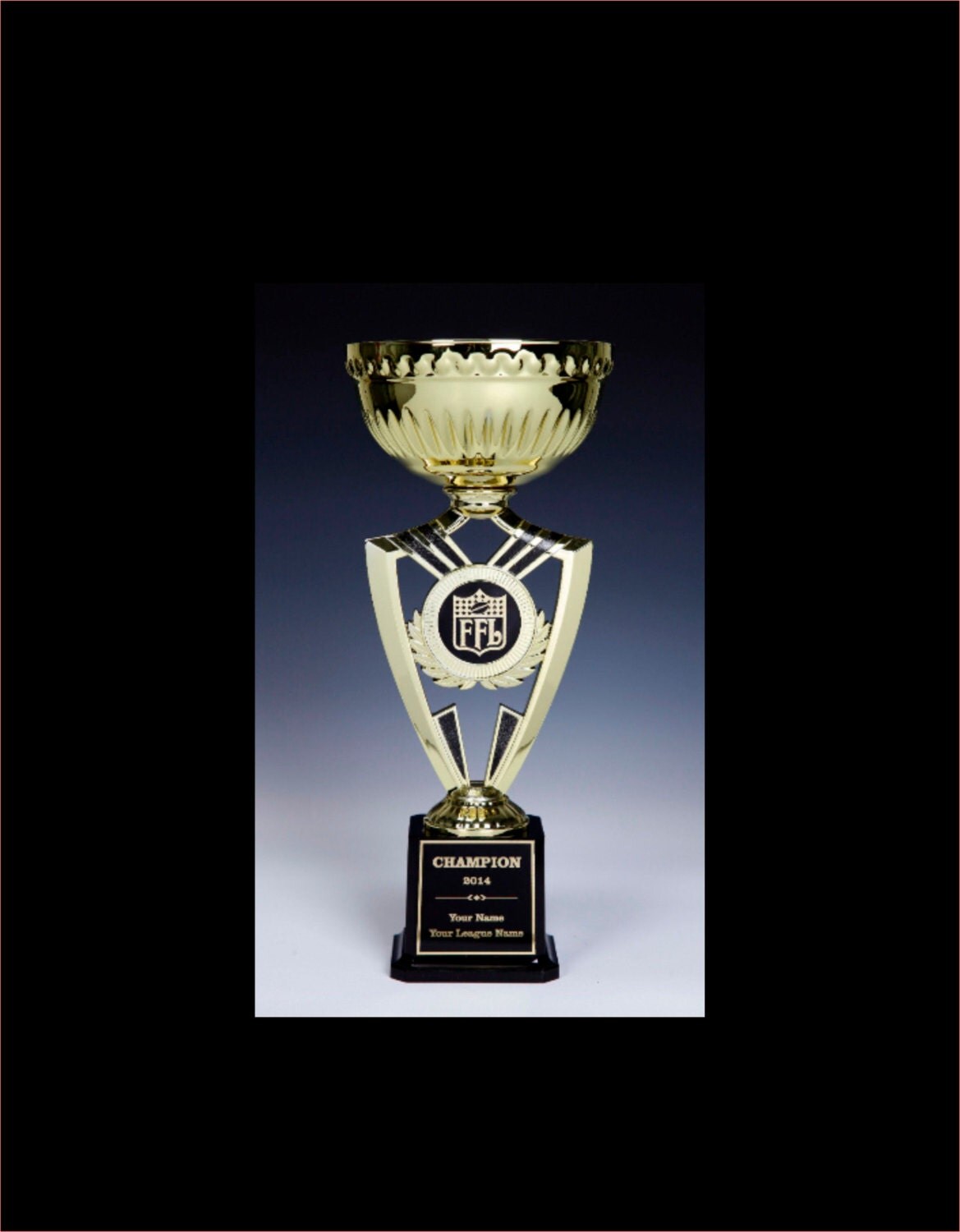 Fantasy Football Gold Cup EXTRA LARGE Award Trophy Engraved