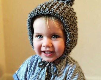pixi Hat baby hat pom pom hat toddler winter hat pixi Hat