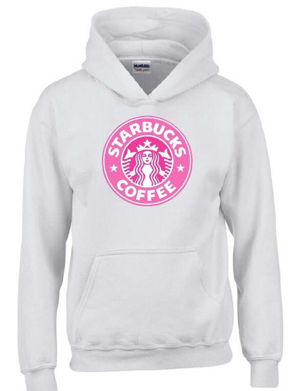 Pink Starbucks Adult Hoodie Unisex Adult Coffee Lovers by KMGear