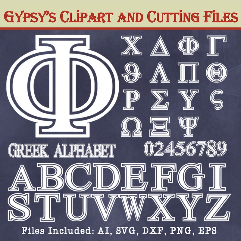 Download Svg Font Chalkboard Greek Letters Greek Alphabet