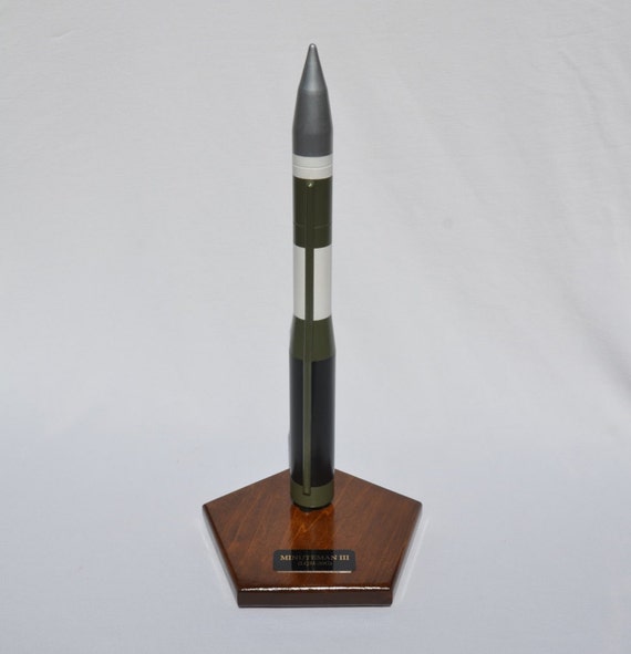 Minuteman III LGM-30G Scale Model by MinutemanMemorabilia on Etsy