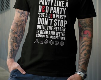 Dungeons & Dragons Party T-Shirt