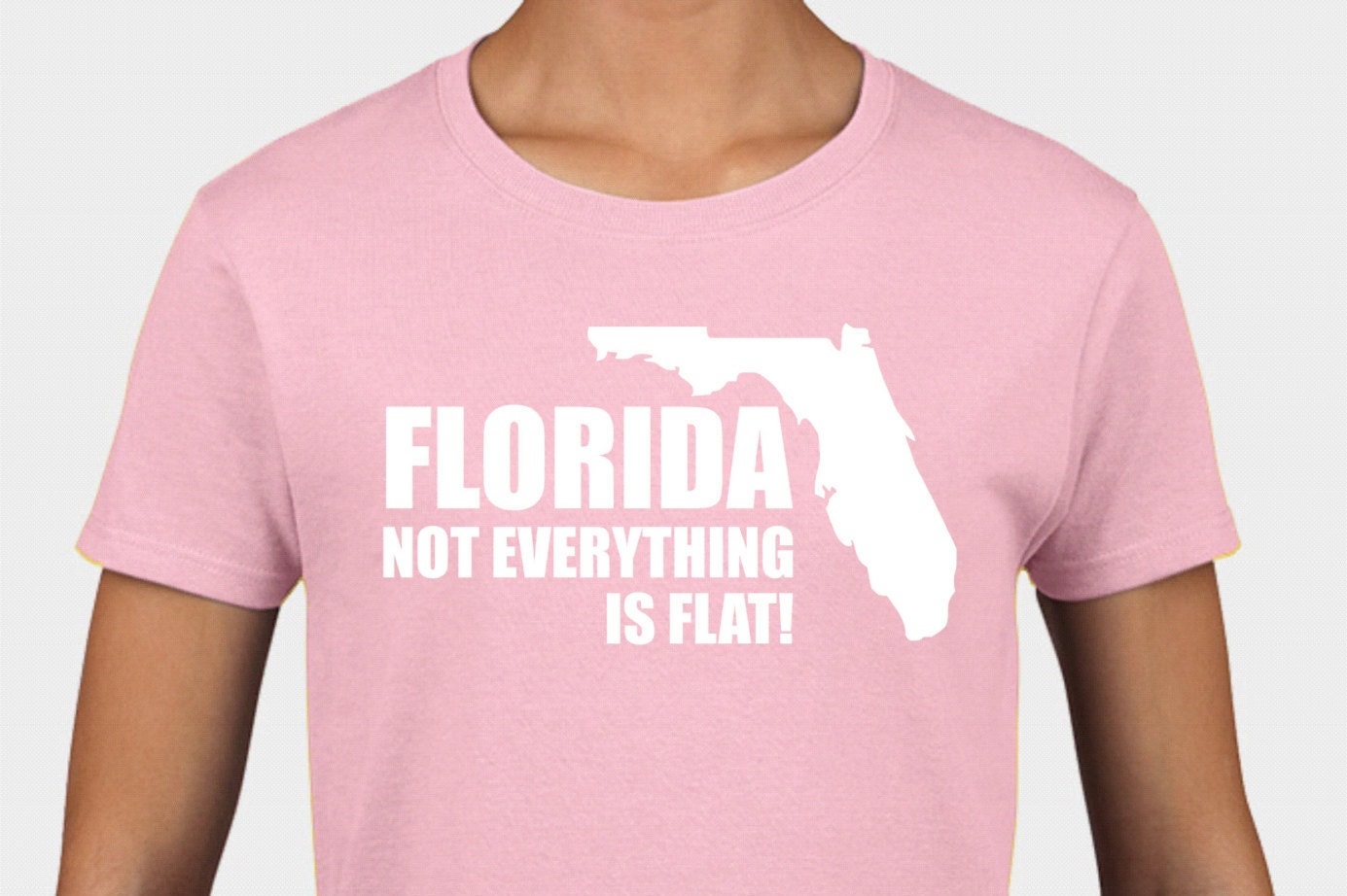 Florida Not Everything Is Flat Tee Shirt Great As A By Funsales