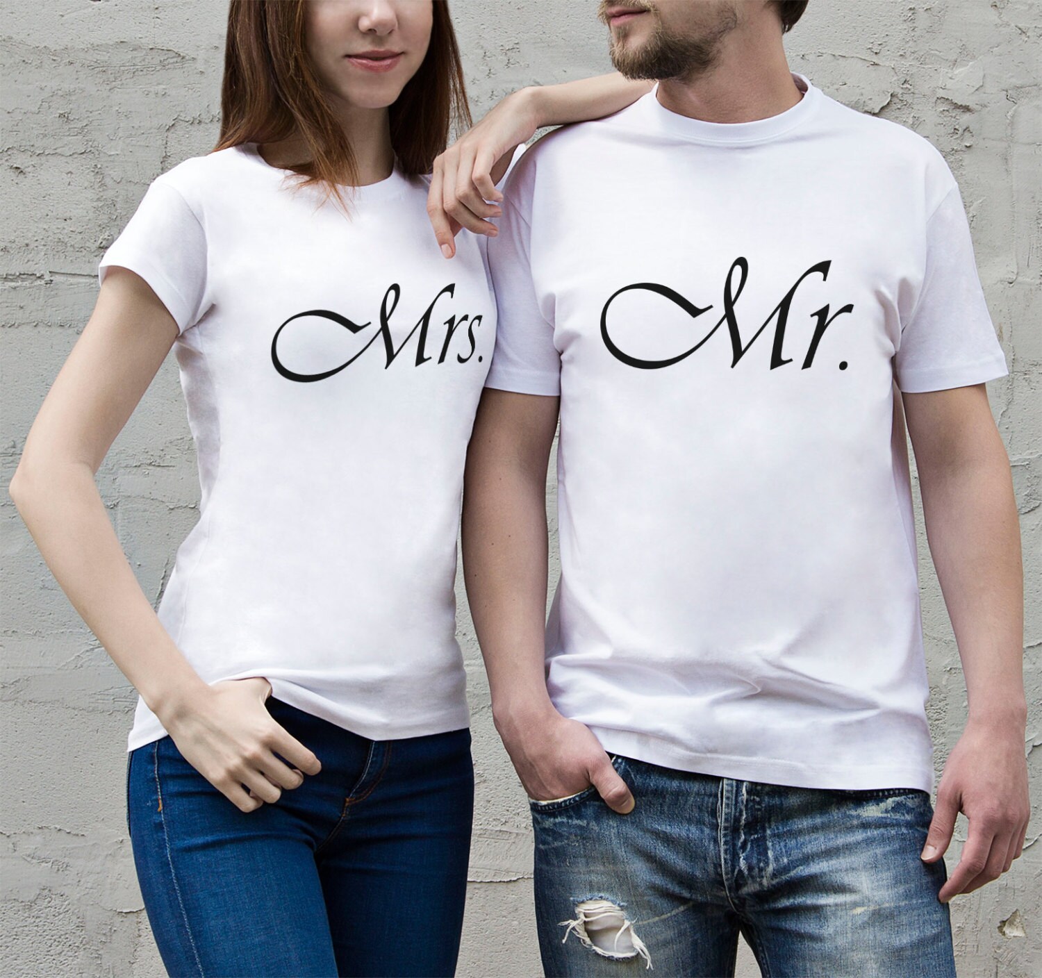 Mr and Mrs Shirts Tshirts T-Shirt Mr and Mrs by LetsDoMAGIC