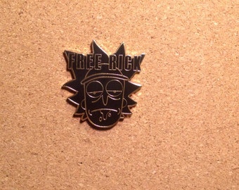 Free Rick v3 Hat Pin