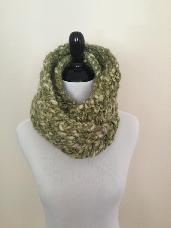 Green Infinity Scarf