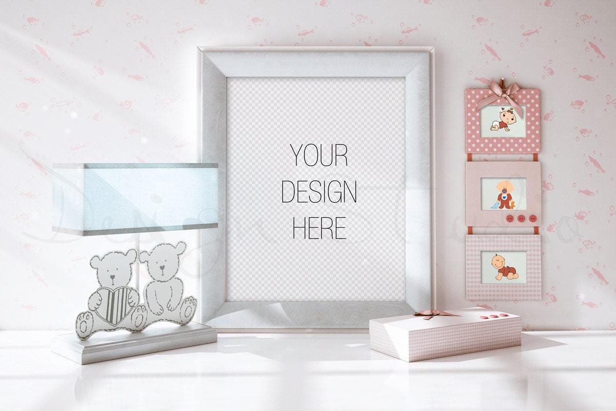 Nursery frame mockup styled frame mock up BUY3 PAY2 8x10