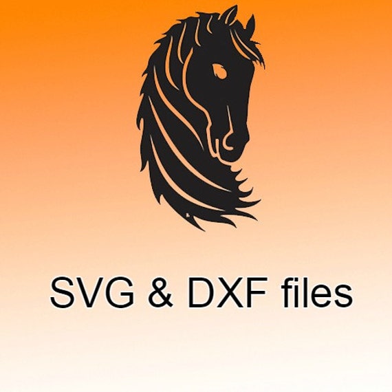 Download Horse SVG dxf silhouette file Instant Download Vector by WorldDigi