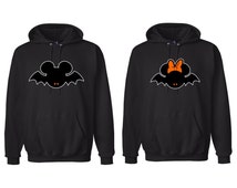 mickey minnie couple hoodies