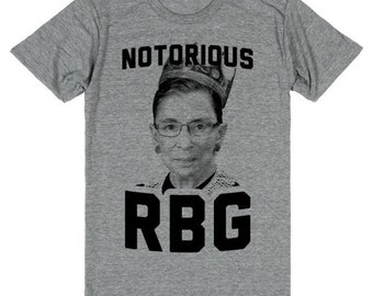 The Notorious RBG (Ruth Bader Ginsburg) Tee | Political Shirt, Funny Custom T-Shirt, RBG Shirt