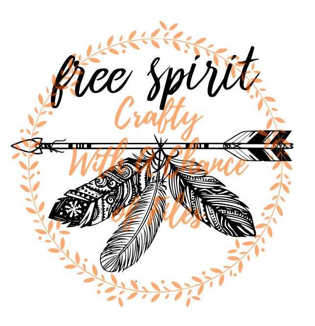 Download Free Spirit SVG Arrow Feather SVG Arrow SVG Feather Svg Tribal