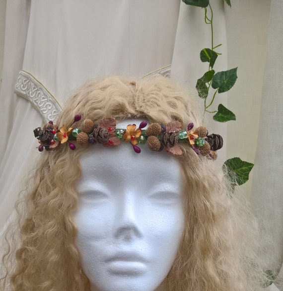 Pagan Flower Headdress 10