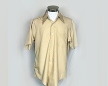 mens 70's big collar shirts