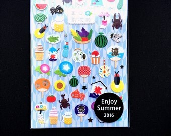 Beautiful Japanese Stickers Summer Stickers by FromJapanWithLove