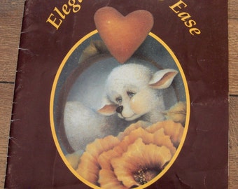 vintage 80s tole folk art painting patterns seasonal