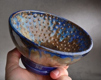 Shaving Bowl Made To Order Dottie Shaving Bowl by Symmetrical Pottery