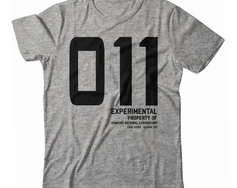 Stranger Things Eleven Experimental Property of Hawkins UNISEX T-shirt
