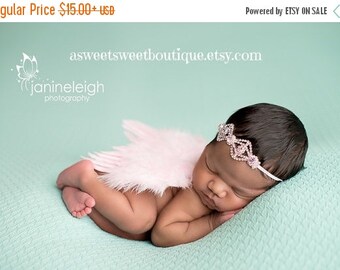 Pink Newborn Angel Wings Pink Baby Angel Wings Sweet Angel Kiss Wings And Headband Set Newborn Photo Prop