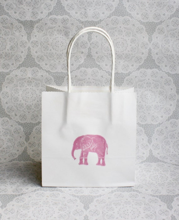 Pink Elephant Gift Bags IUCN Water