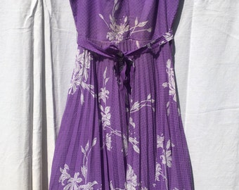 1950s Purple Sundress Naryka Monaco