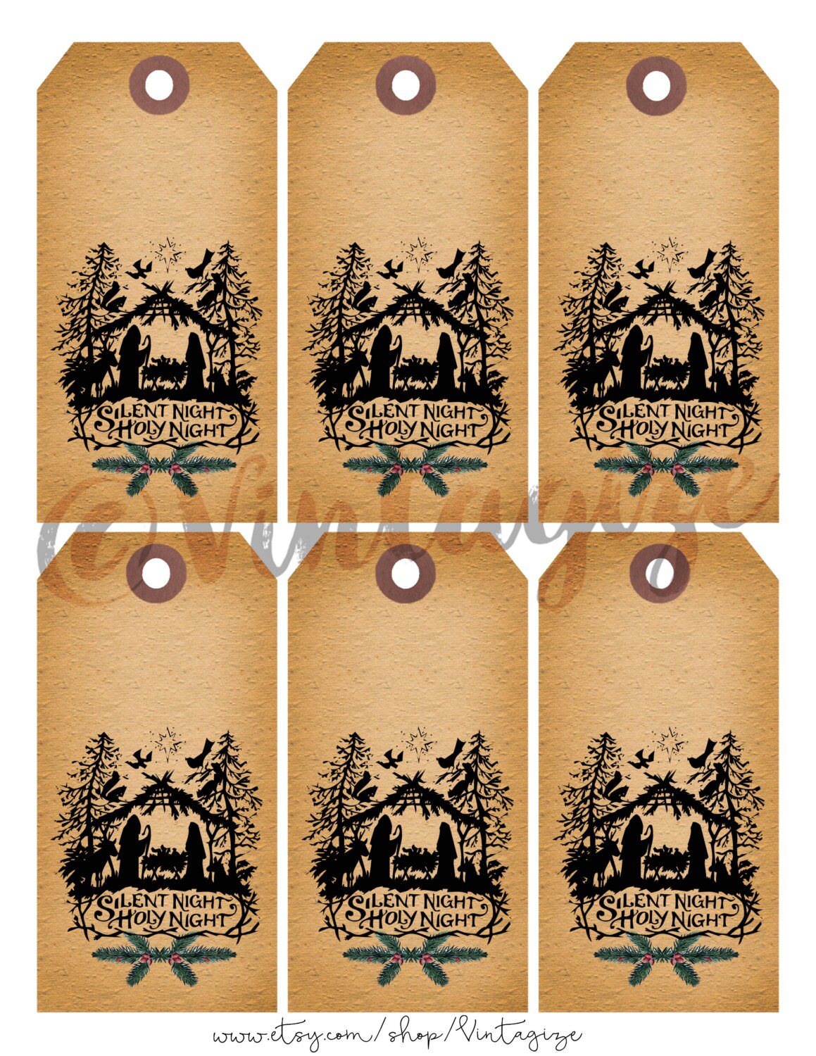 Free Printable Nativity Christmas Gift Tags | printable christmas nativity gift tags instant download rustic Free Printable Nativity Christmas Gift Tags | printable christmas nativity gift tags instant download rustic