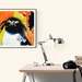 Pop Art portrait: Penguin, original artwork, Roy Lichtenstein style