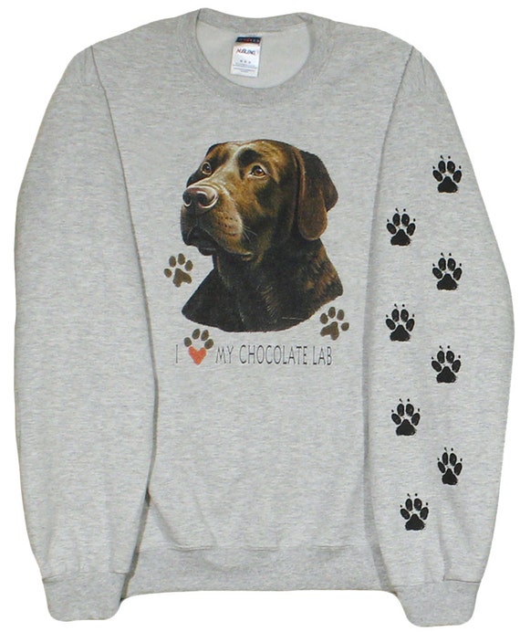 yellow lab sweatshirt