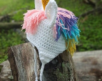 Unicorn hat, unicorn photo prop, unicorn costume, unicorn party hat, unicorn birthday, horse hat, mowhawk hat, multicolor unicorn hat