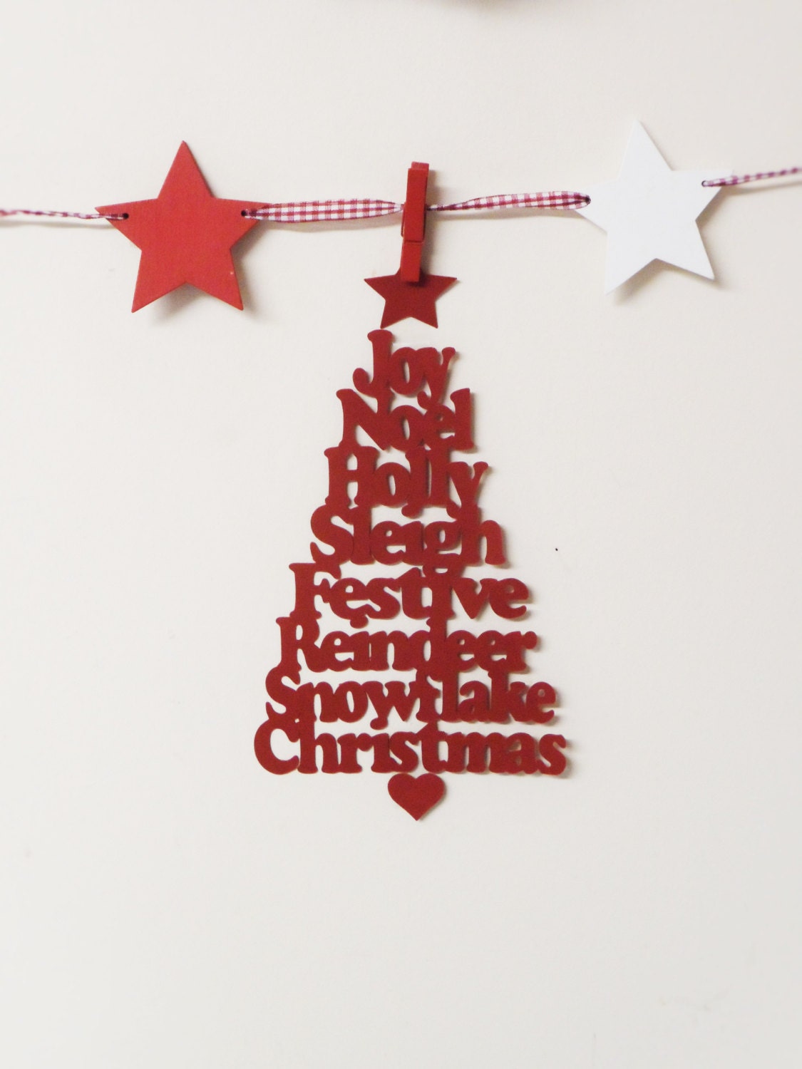 Download Christmas Words Tree SVG File Silhouette Studio PDF & PNG