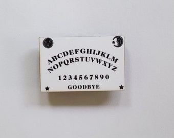 Ouija Board White Woodcut Needle Knack