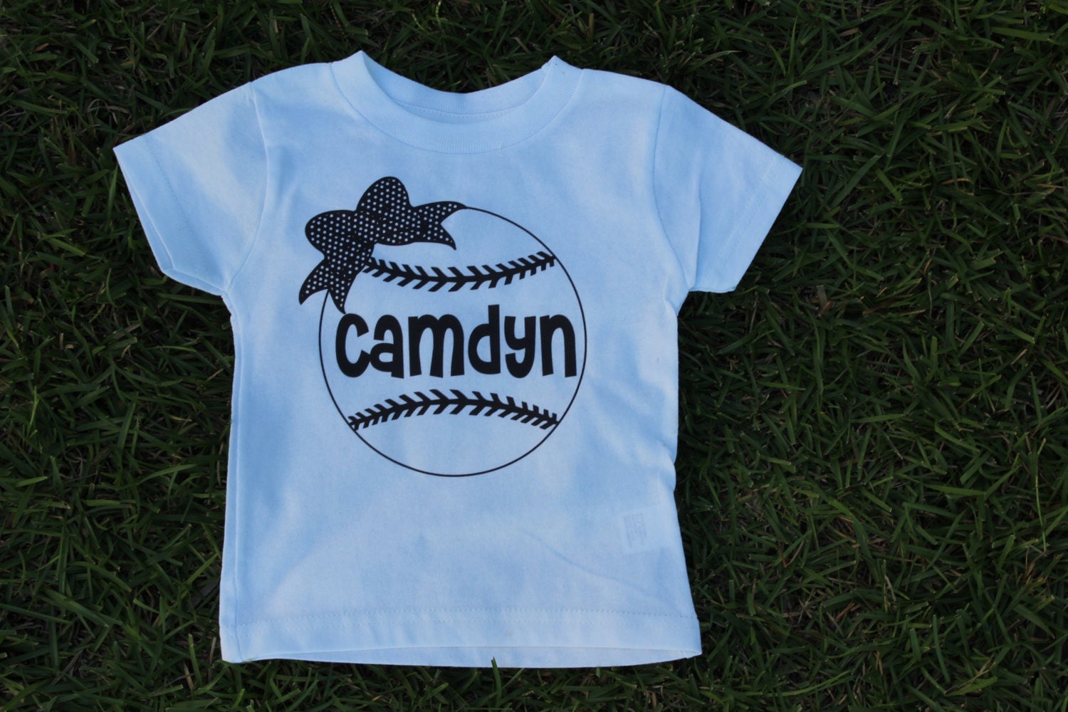 Personalized Baseball Shirt Toddler Shirt Girls or Boys